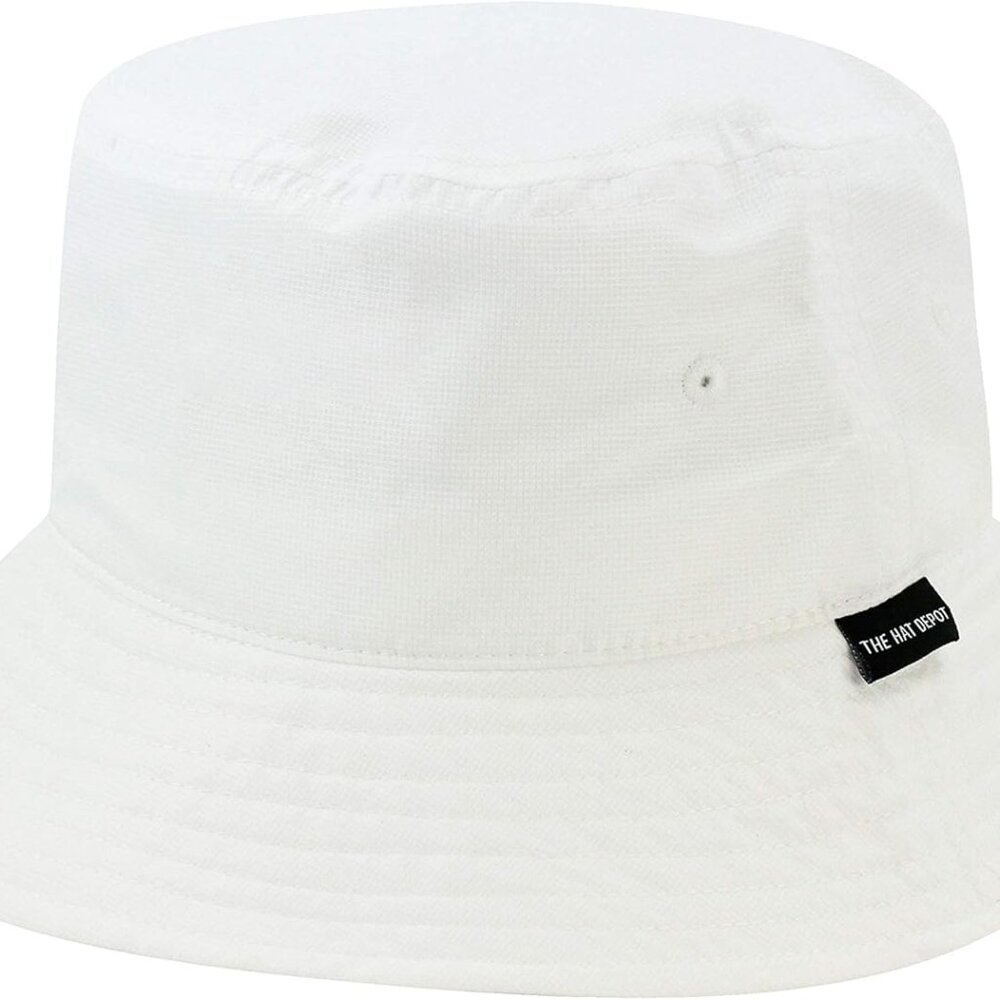 Lightweight, Quick Dry Polyester Packable Nylon Bucket Sun Hat - Picture 4 of 8